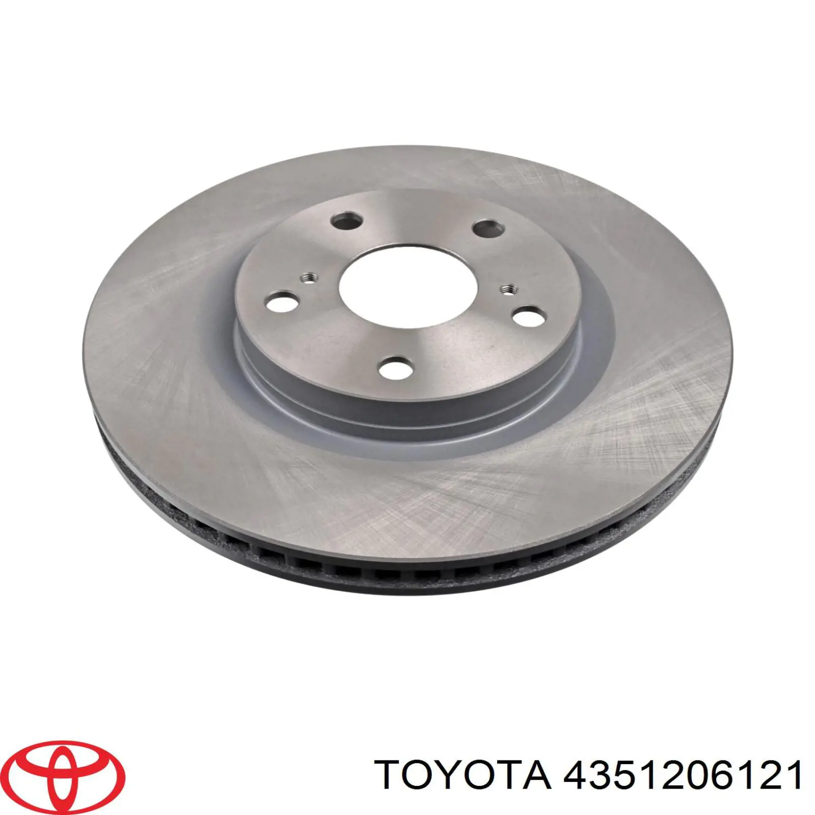 4351206121 Toyota диск гальмівний передній
