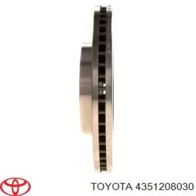Гальмівні диски передні 4351208030 Toyota