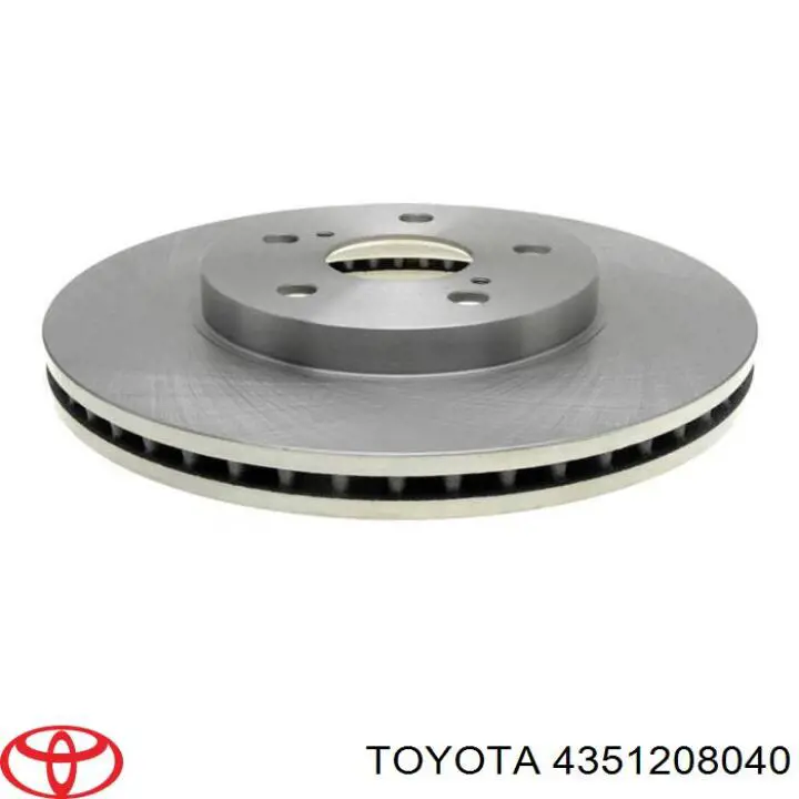 4351208040 Toyota диск гальмівний передній