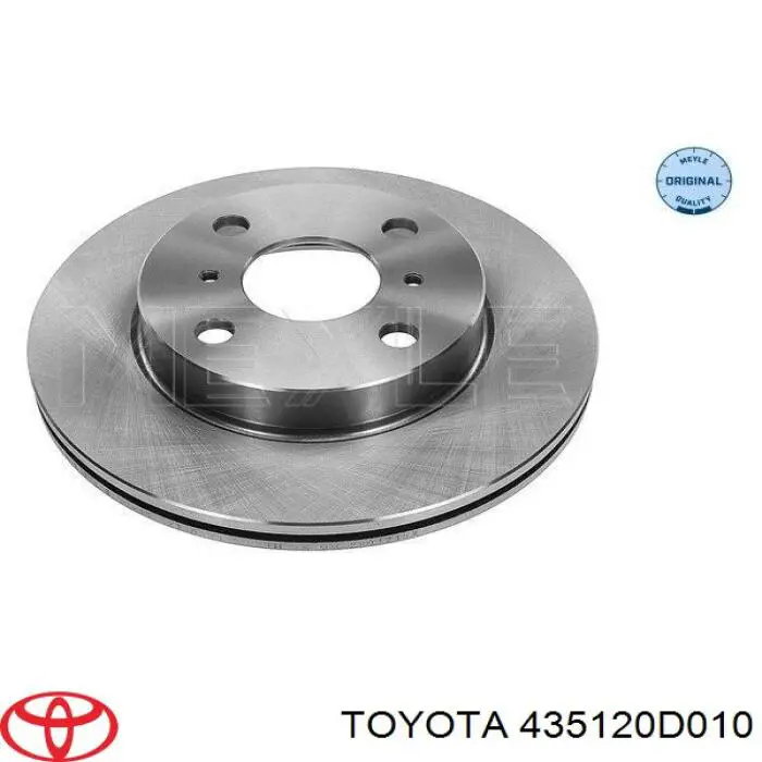 Диск переднього гальма Toyota 435120D010 ціна, від 25.29 USD
