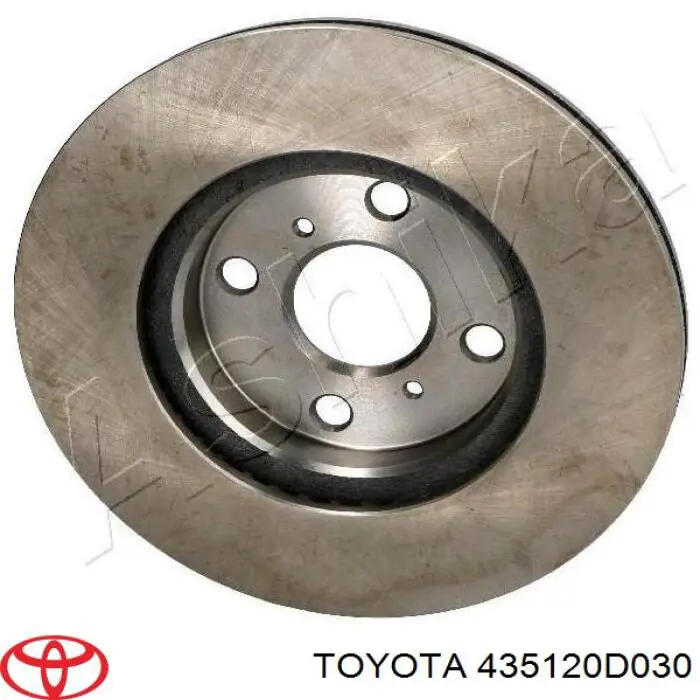 Диск гальмівний передній Toyota 435120D030