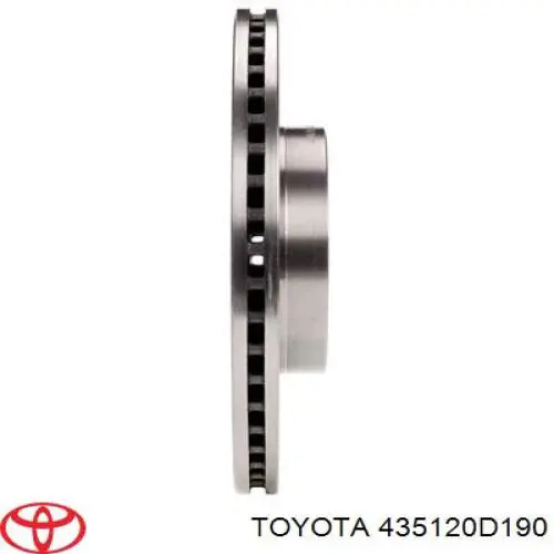 Купити 435120D190 Toyota Ротор гальмівний