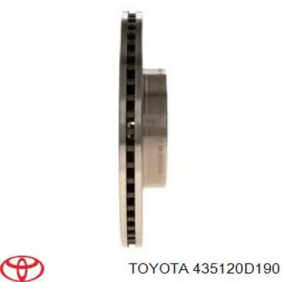 Гальмівні диски передні 435120D190 Toyota