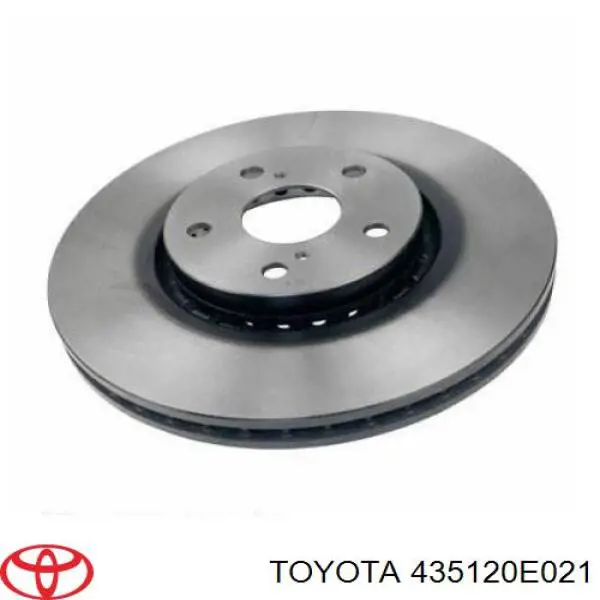 435120E021 Toyota Гальмо дискове переднє