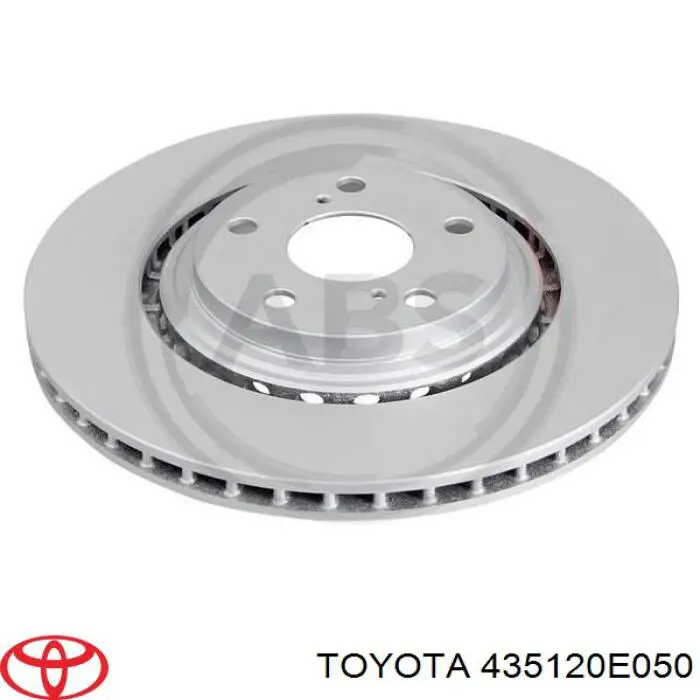435120E050 Toyota Гальмо дискове переднє