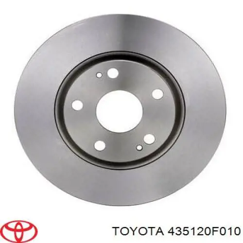 Диск переднього гальма Toyota 435120F010 ціна, від 49.48 USD