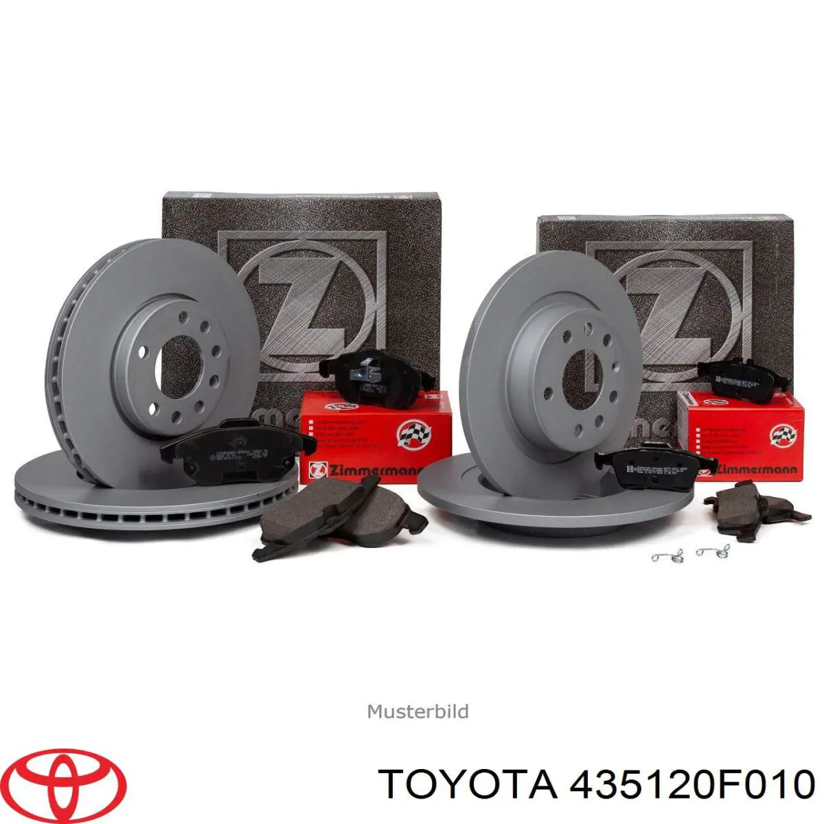 Гальмівні диски передні 435120F010 Toyota