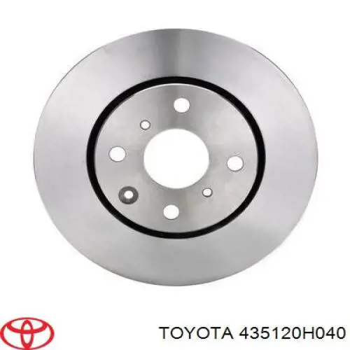 Гальмівні диски передні 435120H040 Toyota