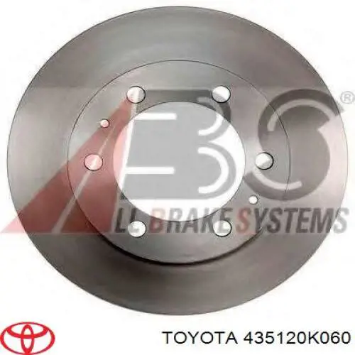 Купити 435120K060 Toyota Ротор гальмівний