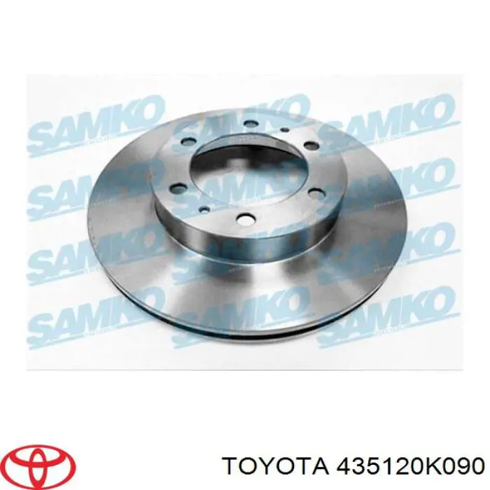 Купити 435120K090 Toyota Ротор гальмівний