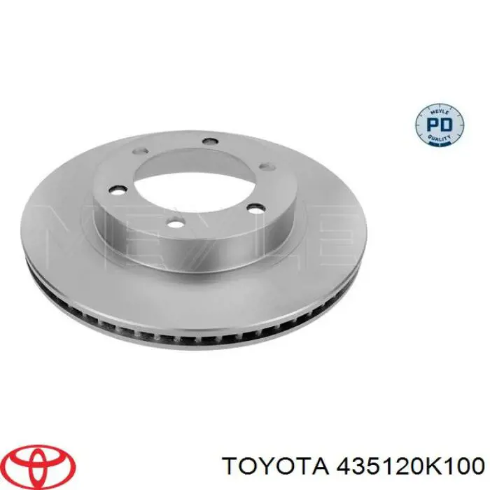 Диск гальмівний передній Toyota 435120K100