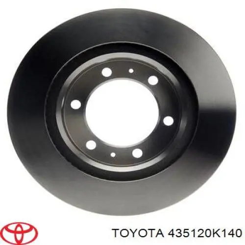 Гальмівні диски передні 435120K140 Toyota