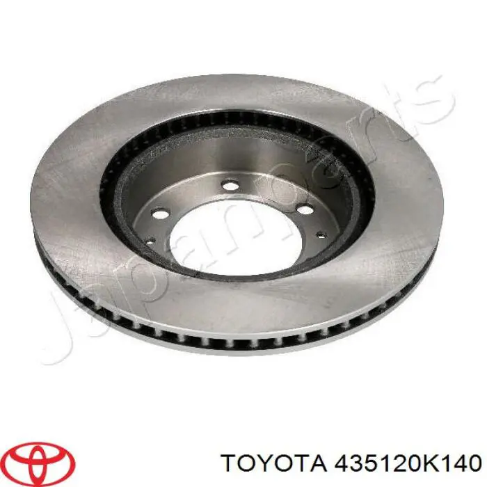 Диск переднього гальма Toyota 435120K140 ціна, від 71.39 USD