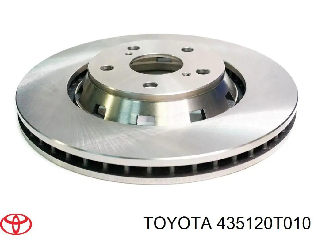 Диск переднього гальма Toyota 435120T010 ціна, від 119.19 USD