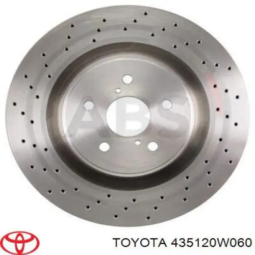 Купити 435120W060 Toyota Ротор гальмівний