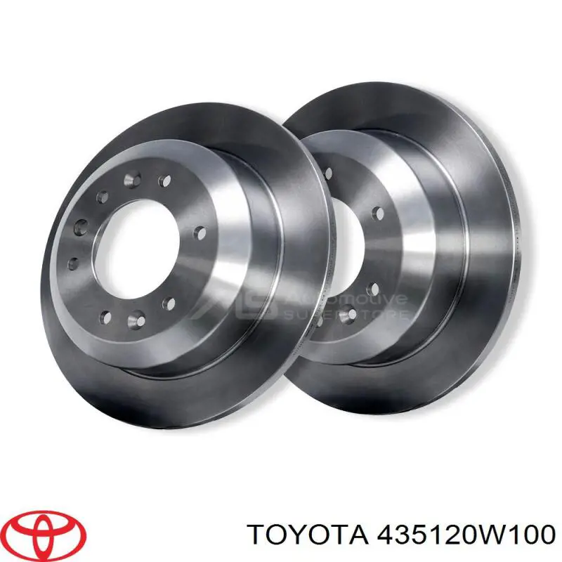 Купити 435120W100 Toyota Ротор гальмівний