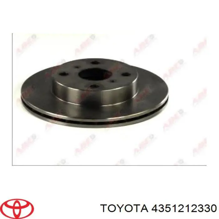 Купити 4351212330 Toyota Ротор гальмівний