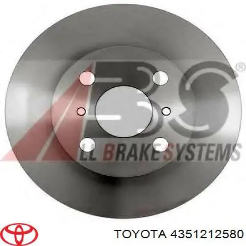 Купити 4351212580 Toyota Ротор гальмівний