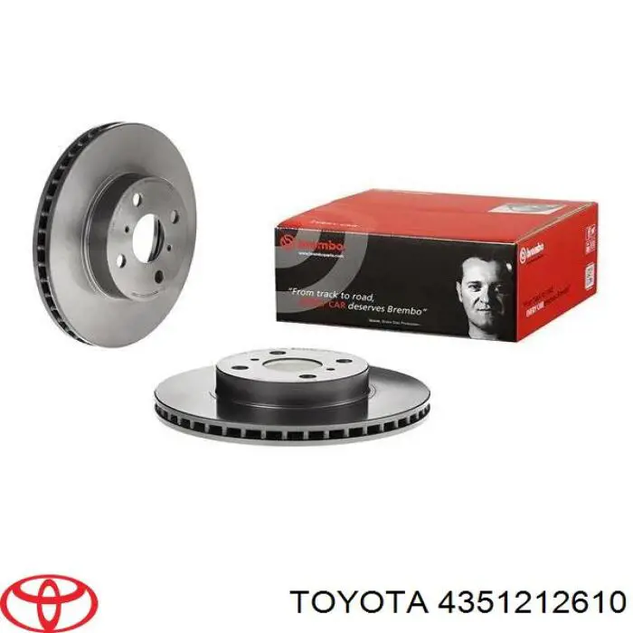 Купити 4351212610 Toyota Ротор гальмівний