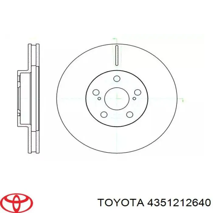  4351212640 Toyota