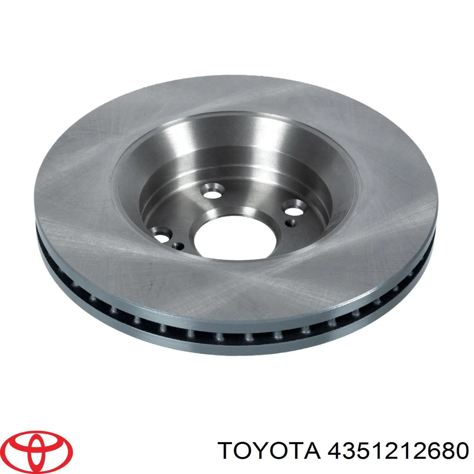 Диск переднього гальма Toyota 4351212680 ціна, від 50.68 USD