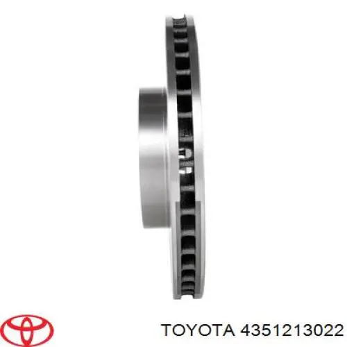 Гальмівні диски передні 4351213022 Toyota