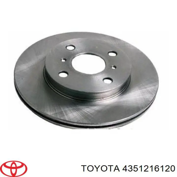 Диск переднього гальма Toyota 4351216120 ціна, від 23.26 USD