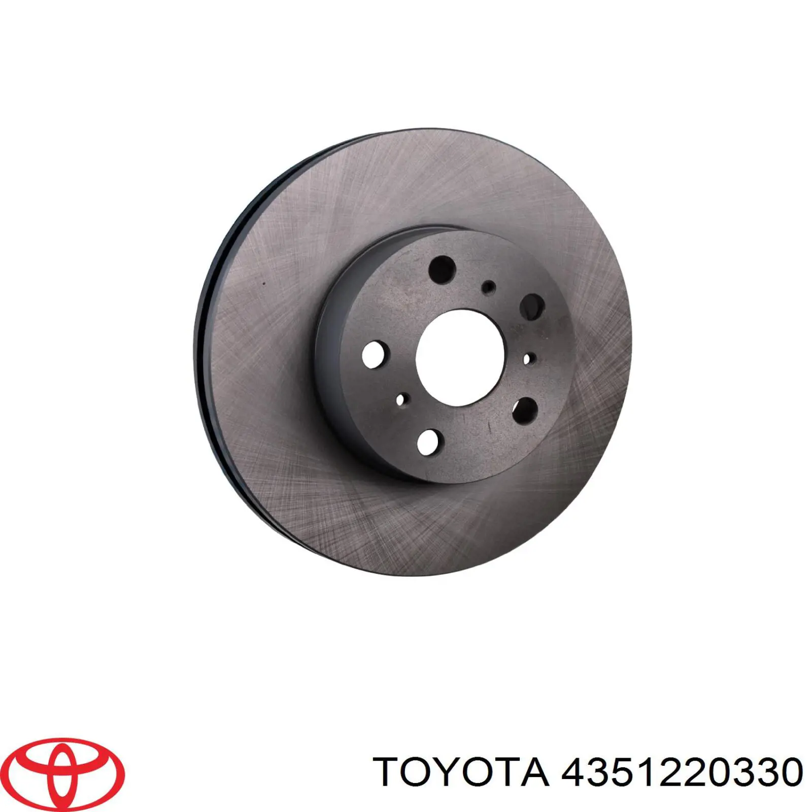 4351220330 Toyota Гальмо дискове переднє
