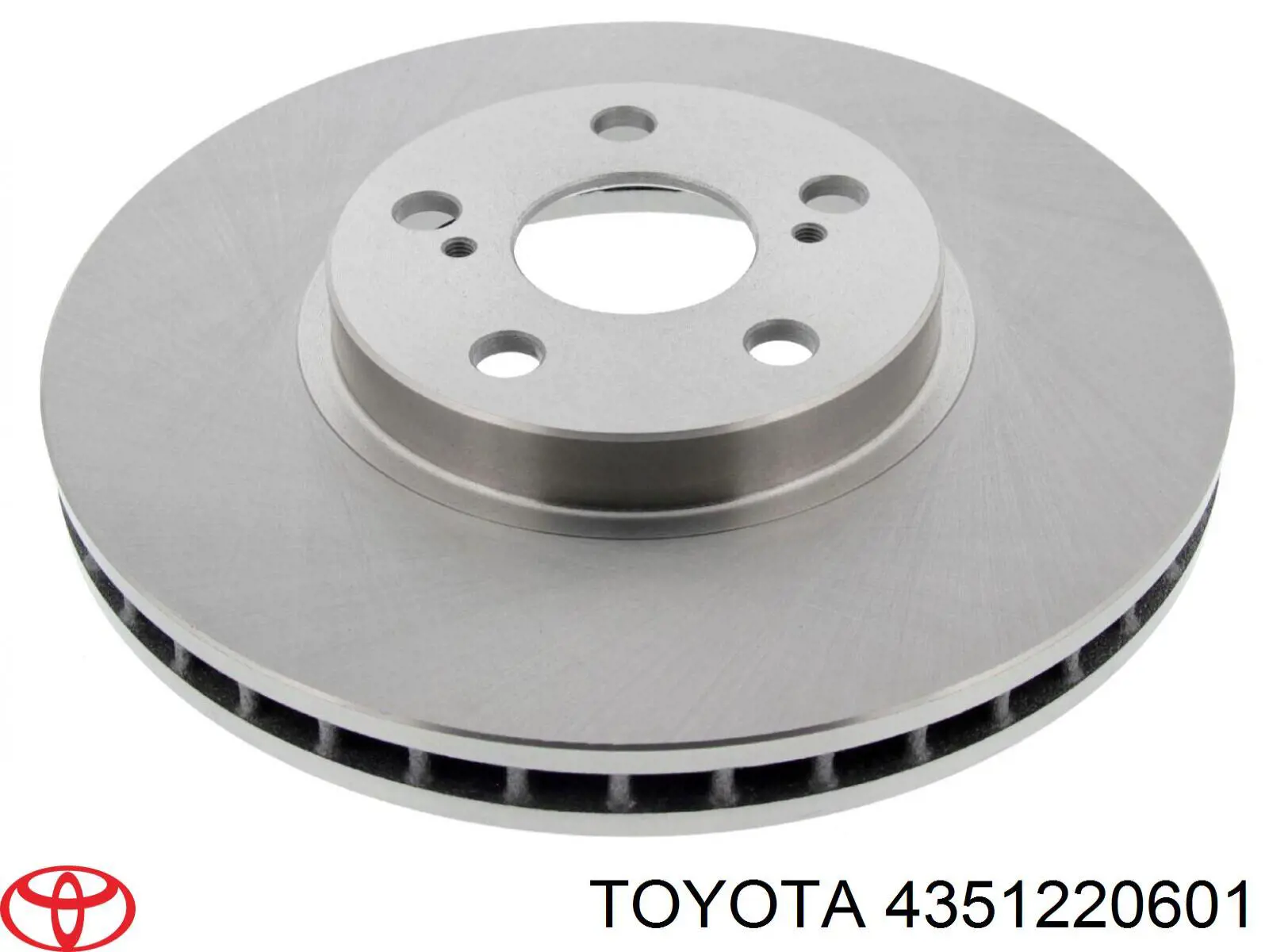 Гальмівні диски передні 4351220601 Toyota