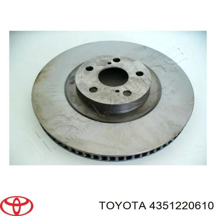 4351220610 Toyota Гальмо дискове переднє