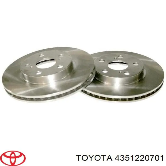 Купити 4351220701 Toyota Ротор гальмівний