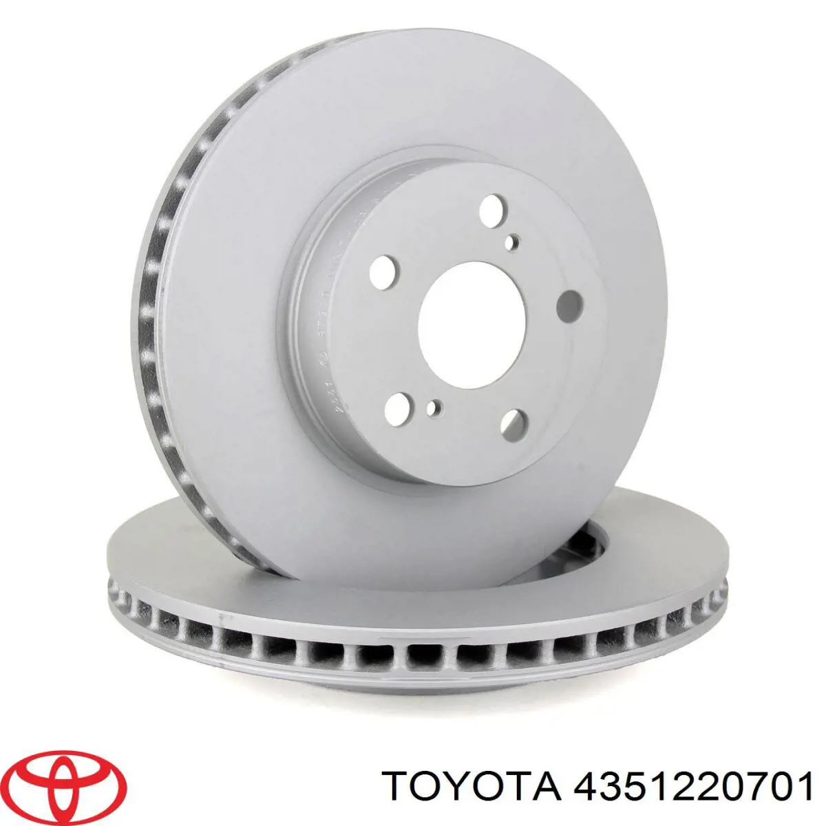4351220701 Toyota Гальмо дискове переднє