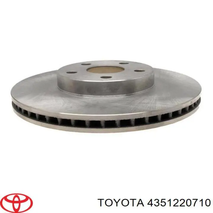 4351220710 Toyota Гальмо дискове переднє