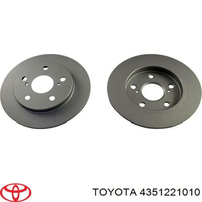 Гальмівні диски передні 4351221010 Toyota