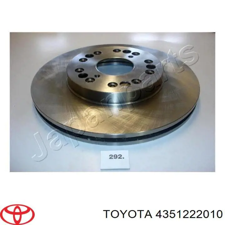 4351222010 Toyota Гальмо дискове переднє