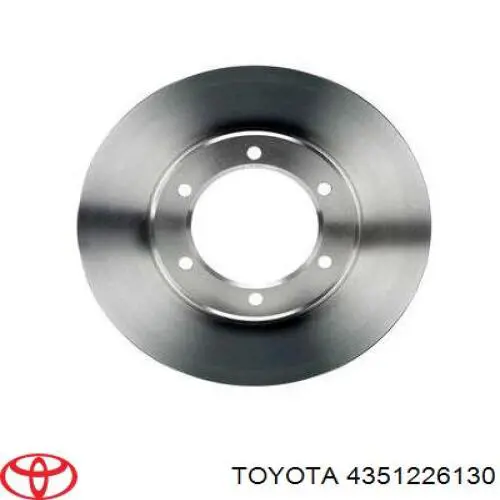 4351226130 Toyota диск гальмівний передній