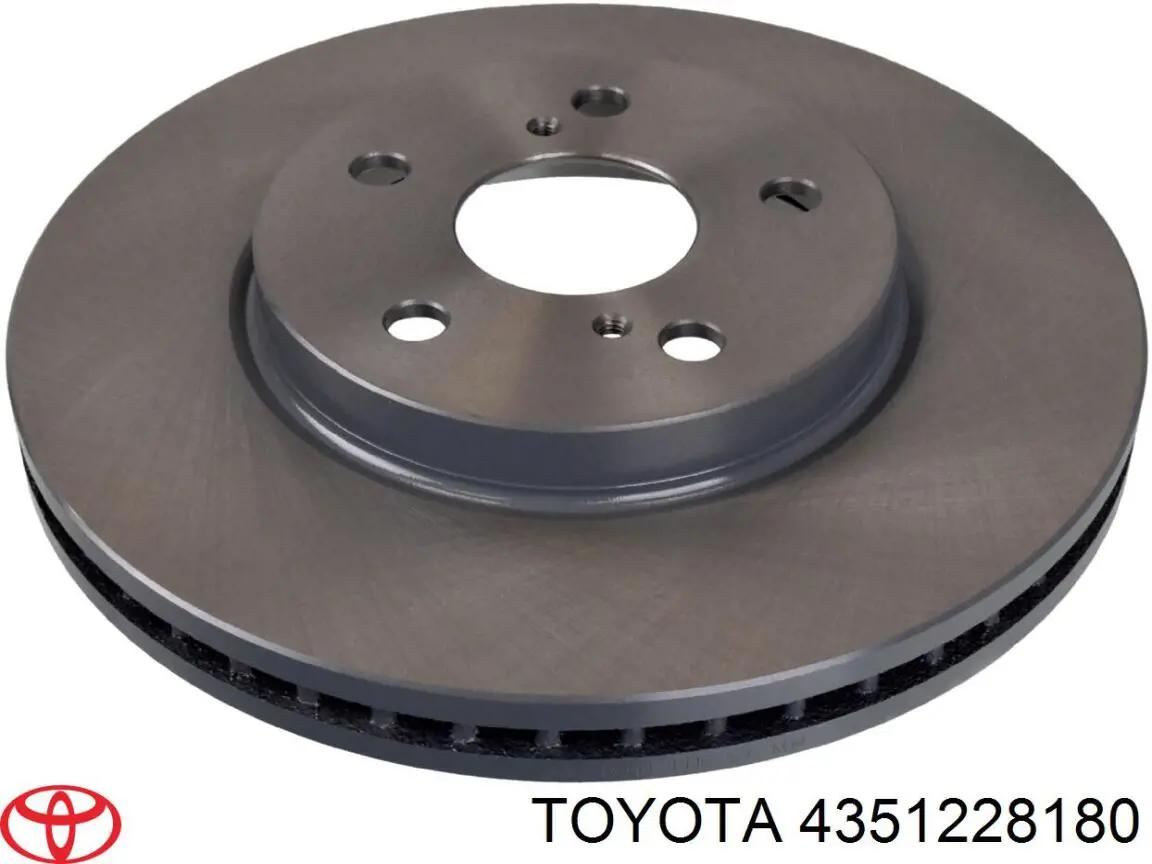 4351228180 Toyota диск гальмівний передній