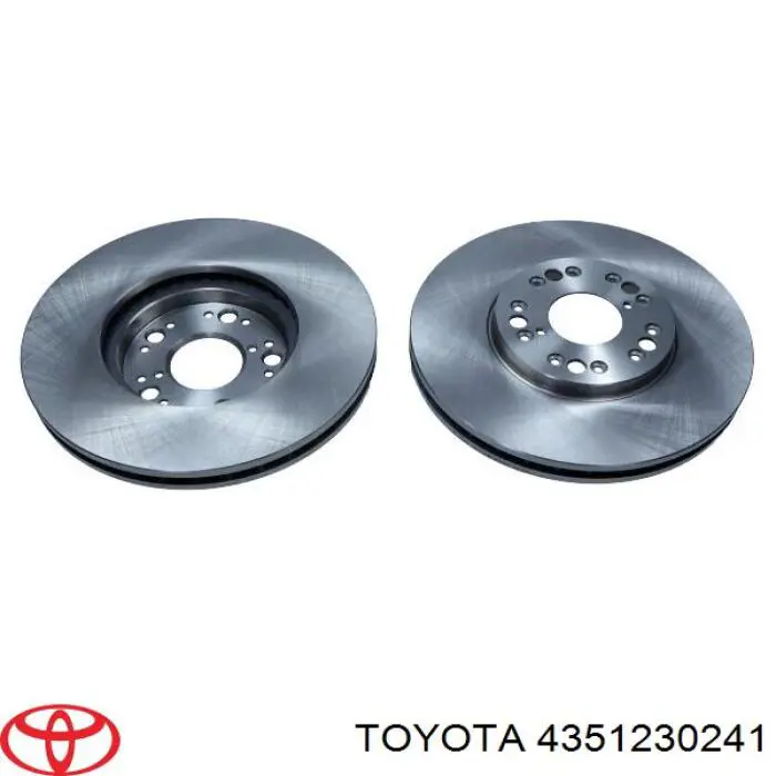 4351230241 Toyota Гальмо дискове переднє