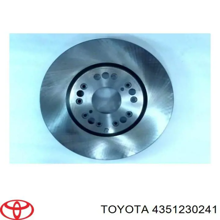 Диск переднього гальма Toyota 4351230241 ціна, від 38.28 USD