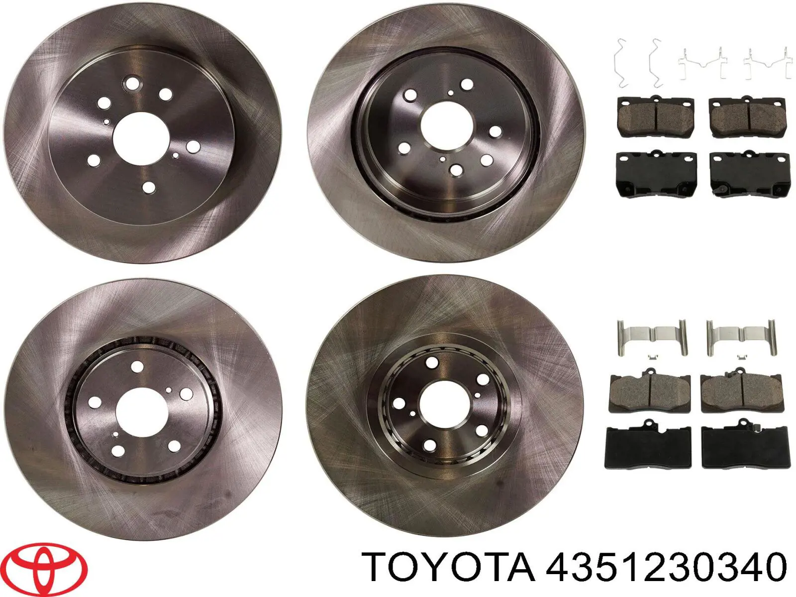 Купити 4351230340 Toyota Ротор гальмівний