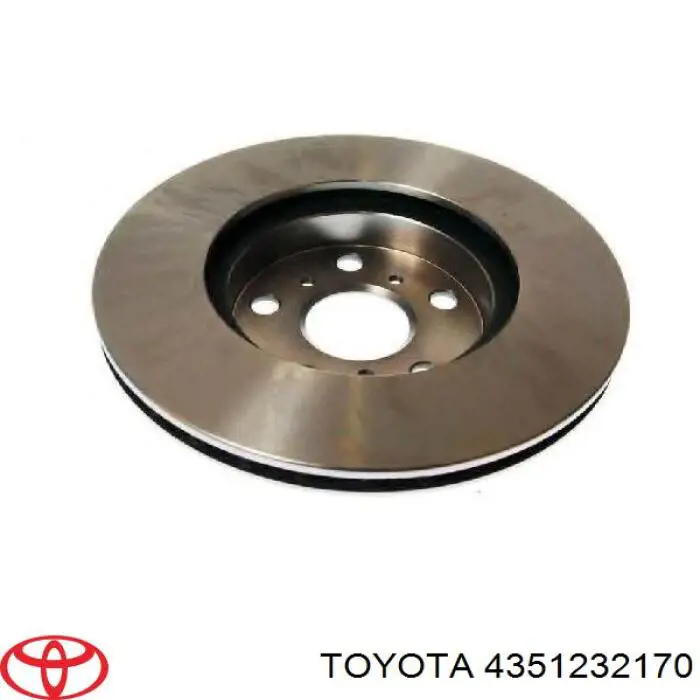 Диск переднього гальма Toyota 4351232090 ціна, від 29.51 USD