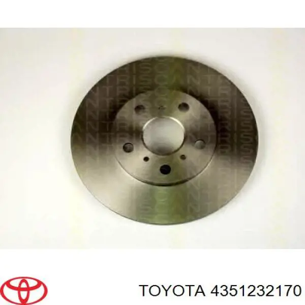 4351232090 Toyota Гальмо дискове переднє