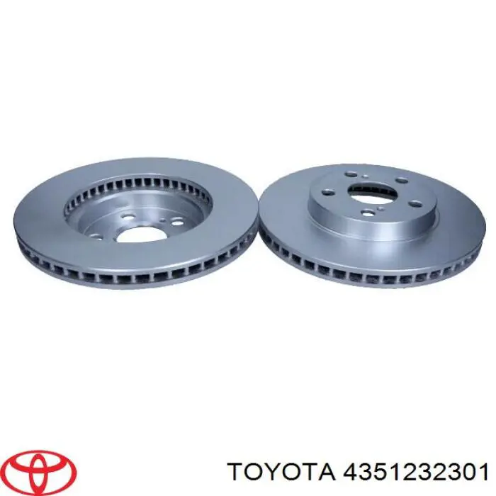 4351232301 Toyota Гальмо дискове переднє