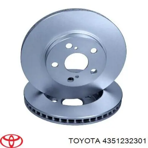 Диск переднього гальма Toyota 4351232301 ціна, від 30.29 USD