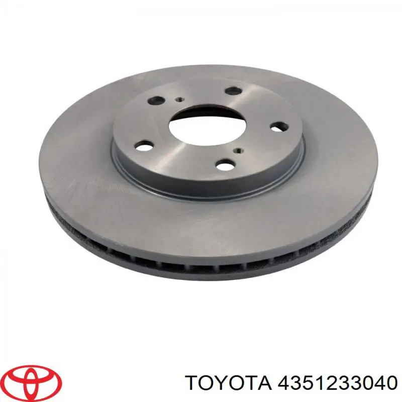 Диск гальмівний передній Toyota 4351233040