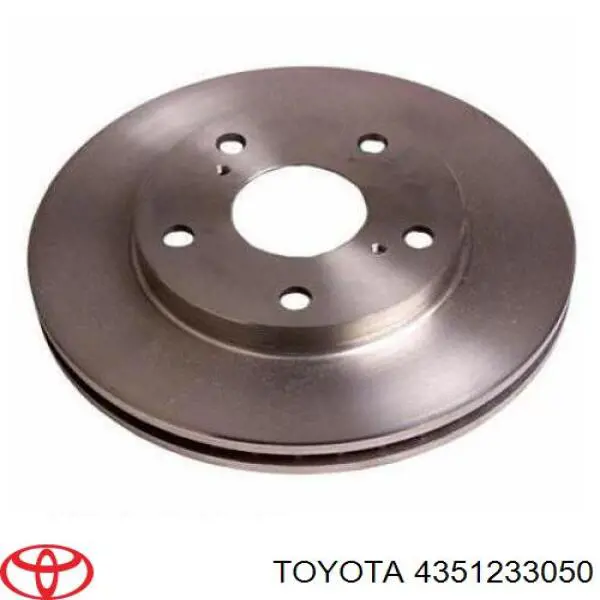Диск гальмівний передній Toyota 4351233050