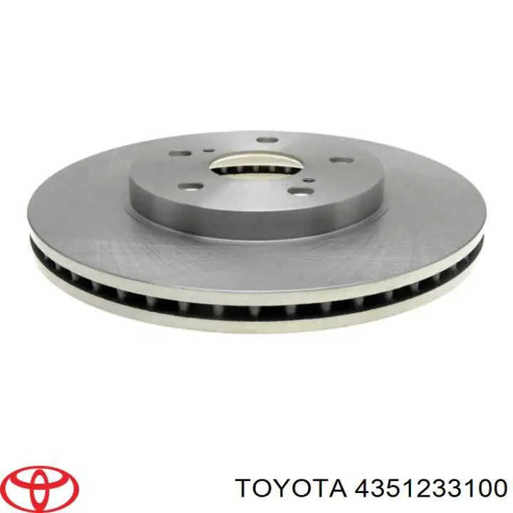 Диск переднього гальма Toyota 4351233100 ціна, від 46.55 USD