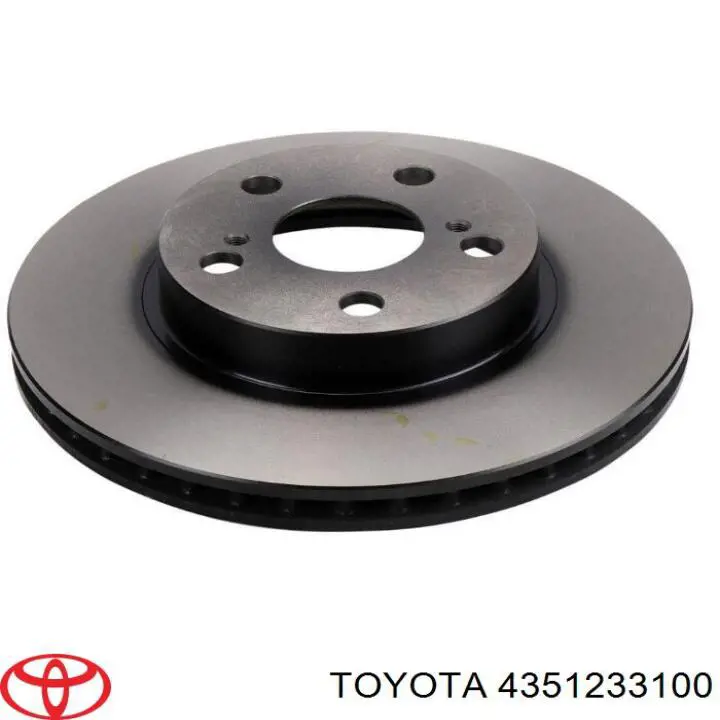 4351233100 Toyota Гальмо дискове переднє
