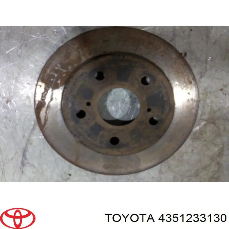 Гальмівні диски передні 4351233130 Toyota