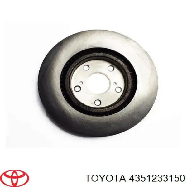 4351233150 Toyota диск гальмівний передній